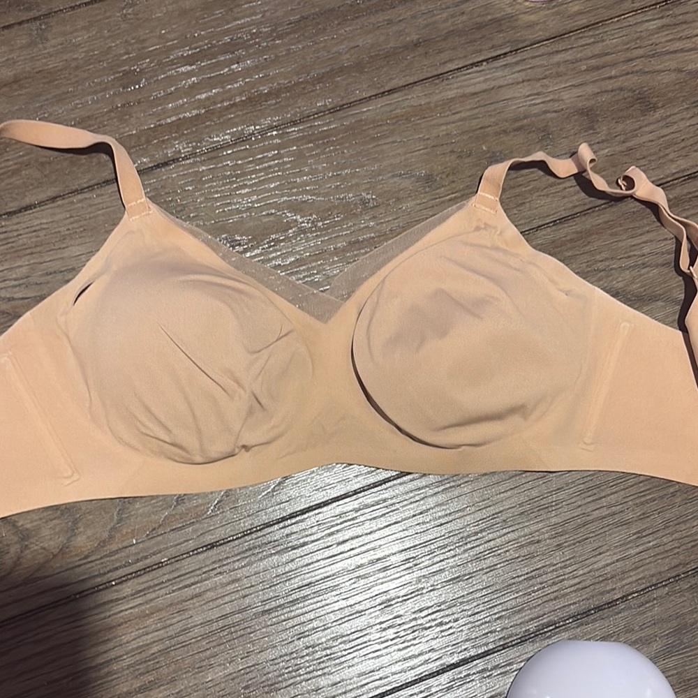 Seamless Honey Love Nude Wireless Bra - Smooth Everyday Comfort